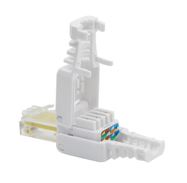 Быстрозажимной штекер 8Р8С (RJ-45) Категория 5е. 10шт - купить с ...