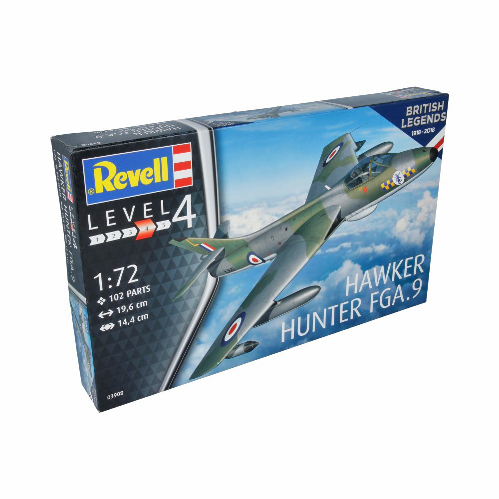 Revell 03908 Модель сборная 100 лет RAF Хокер Хантер 1/72 #1