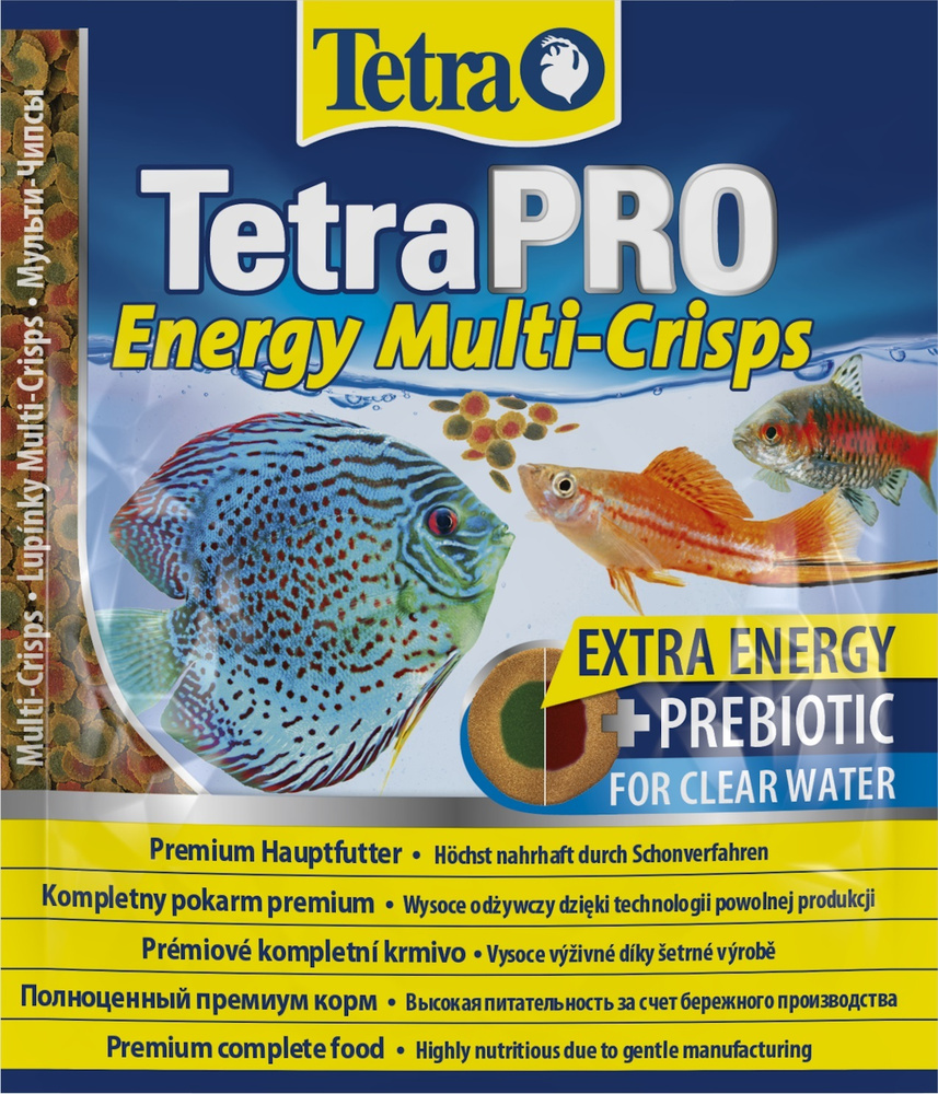 Tetra TetraPRO Energy Multi-Crisps корм для рыб в чипсах, 12 г #1