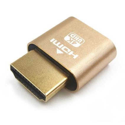 HDMI эмулятор монитора для майнинга, виртуальный дисплей - купить с ...