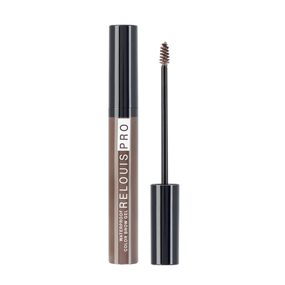 Гель для бровей RELOUIS RELOUIS PRO WATERPROOF COLOR BROW GEL водостойкий тон 03 brown  #1