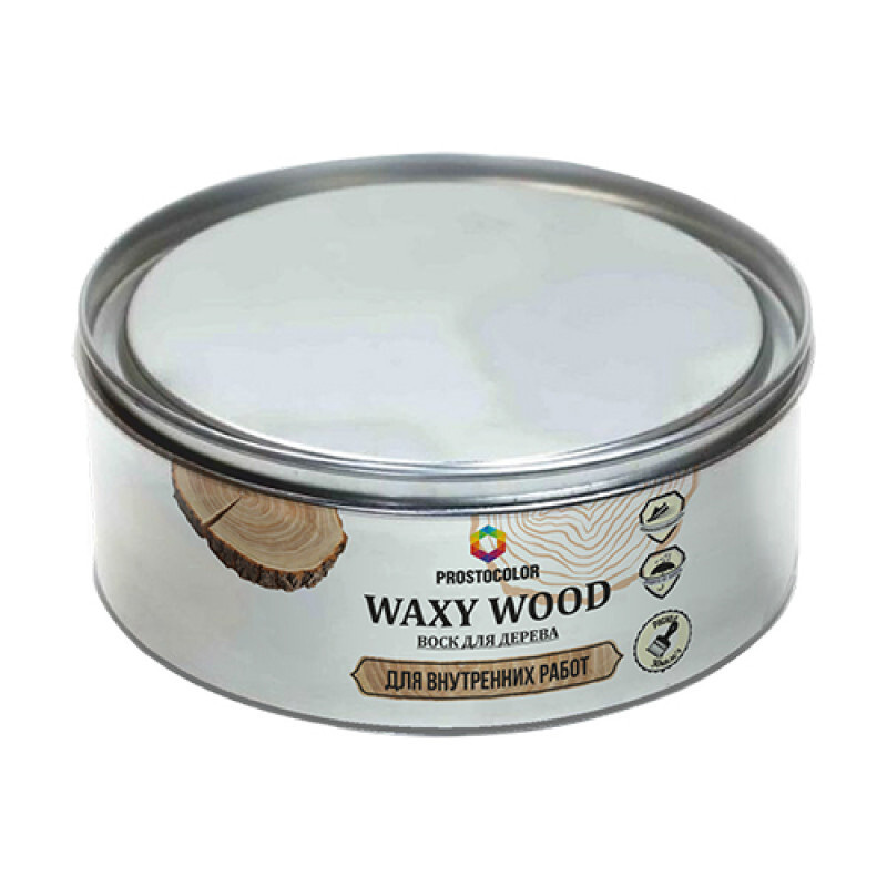 Воск для дерева WAXY WOOD PROSTOCOLOR (0,3 л ) #1