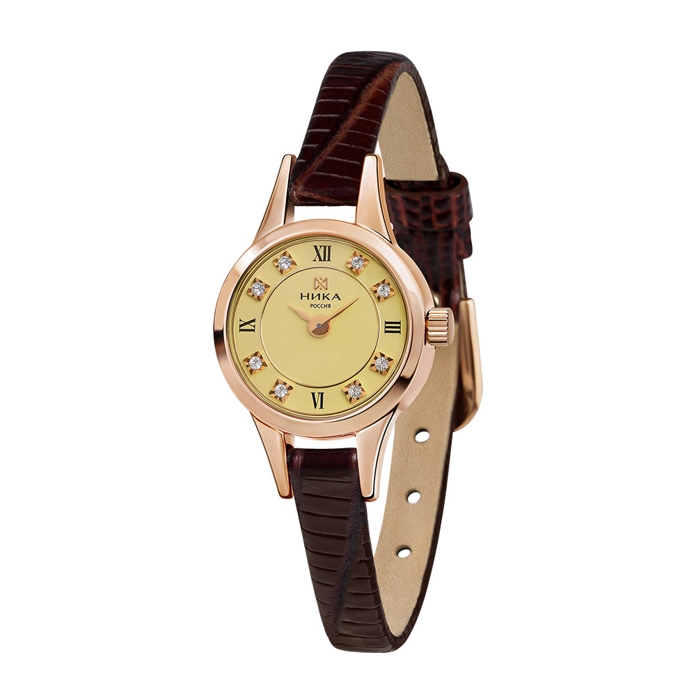 НИКА, Часы наручные женские золотые 0303.0.1.47H - купить с доставкой ...