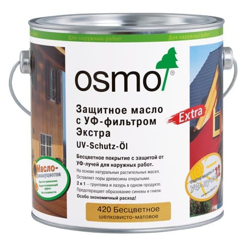 OSMO Масло для дерева 0.125 л., Бесцветный #1