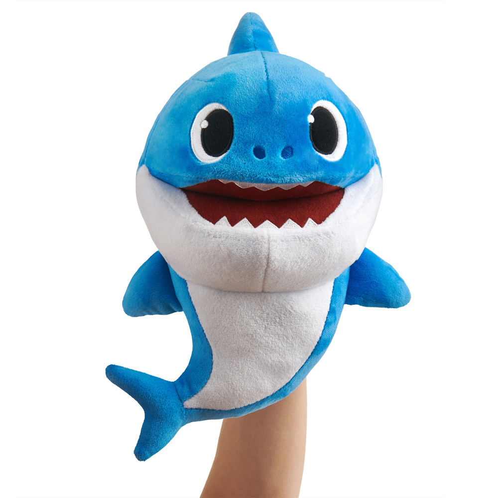 Blue baby store shark toy