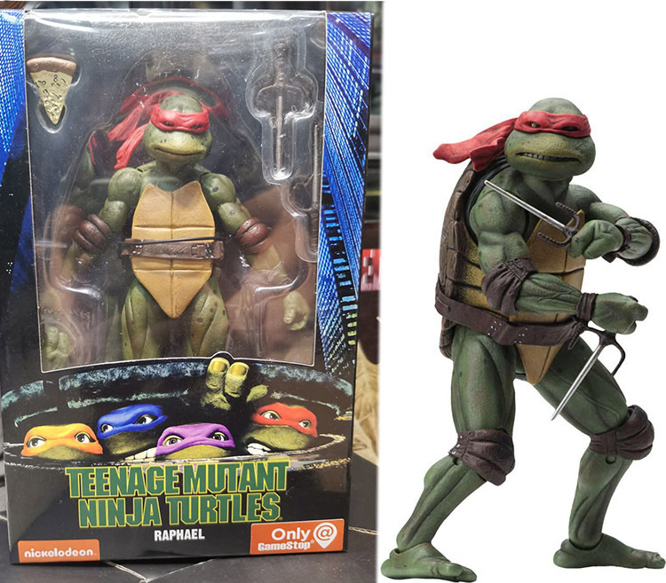 18 cm NECA Черепаха - ниндзя 1990 7 - дюймовая серия Экшн куклы для ...