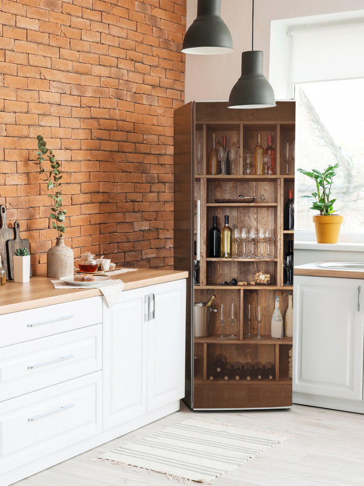 Наклейка на холодильник DEKORIO, наклейки на стену для декора, декор ...