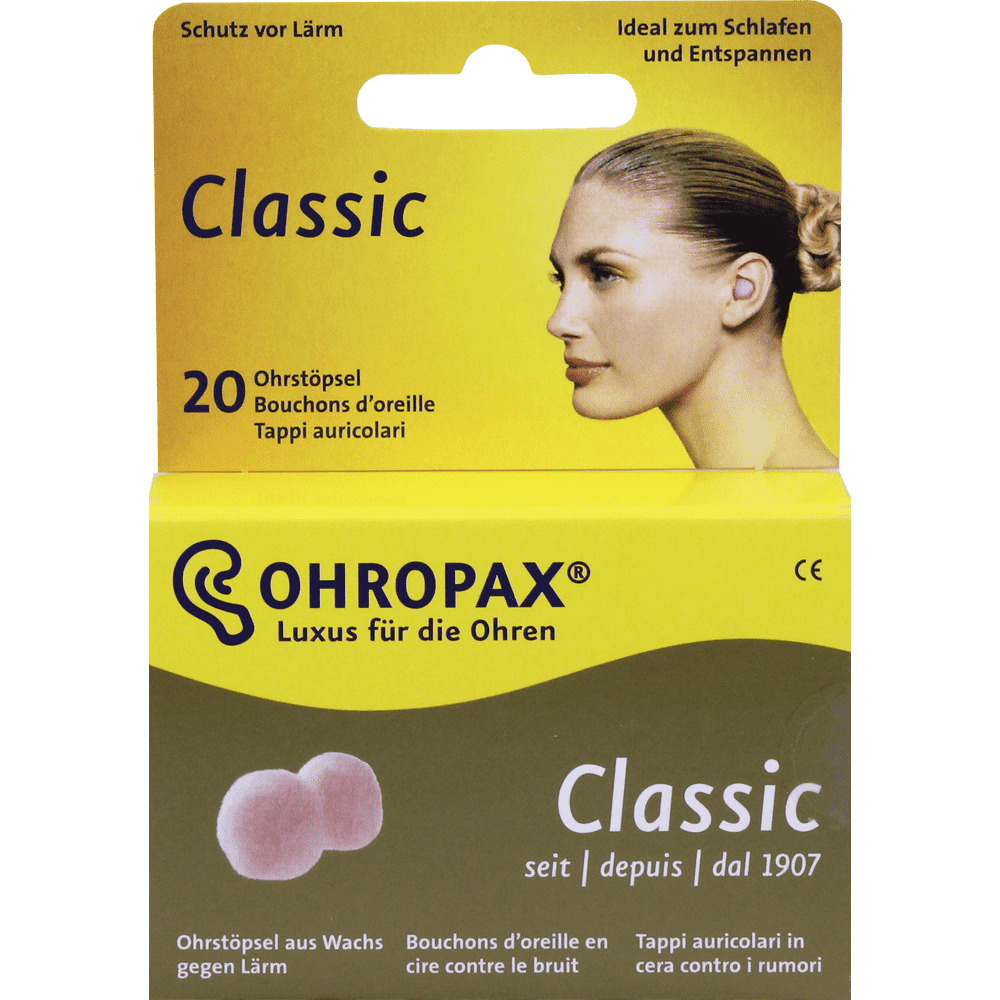 Ohropax Classic-20 восковые беруши из Германии для сна купить на OZON ...
