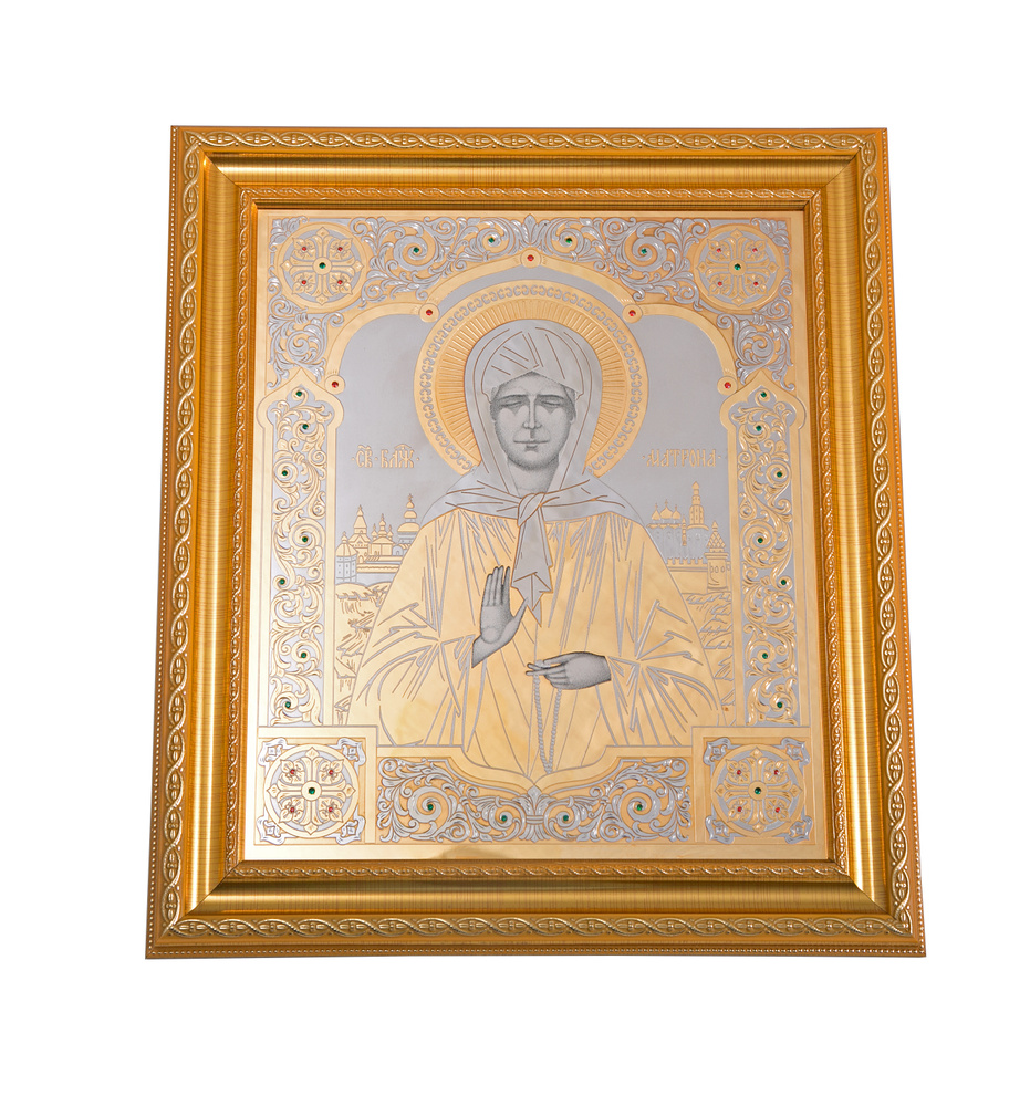 Оригинальная икона Святой Матроны Московской сувениры Златоуст - купить ...