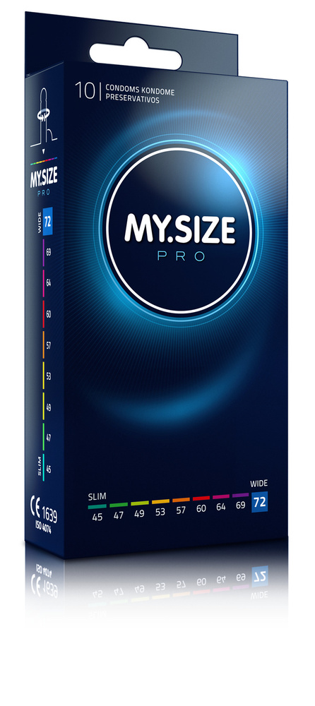 Презервативы MY.SIZE PRO размер 72 - 10шт #1