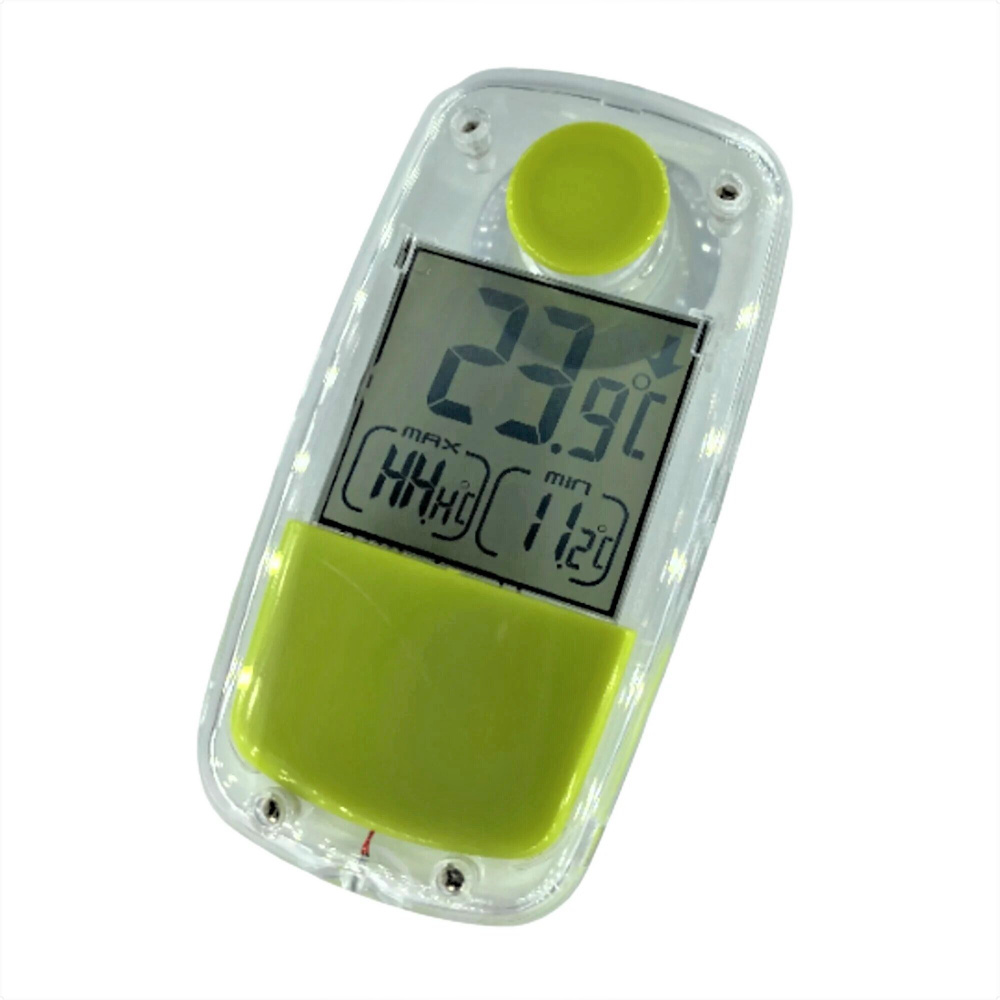 Оконный термометр электронный Фея на солнечной батарее, современный удобный прибор для измерения температуры #1