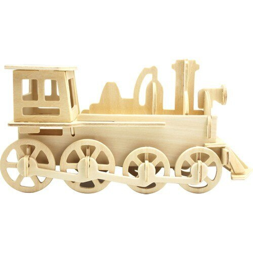 Деревянный конструктор Транспорт Train Engine - Поезд JP302 - купить с ...
