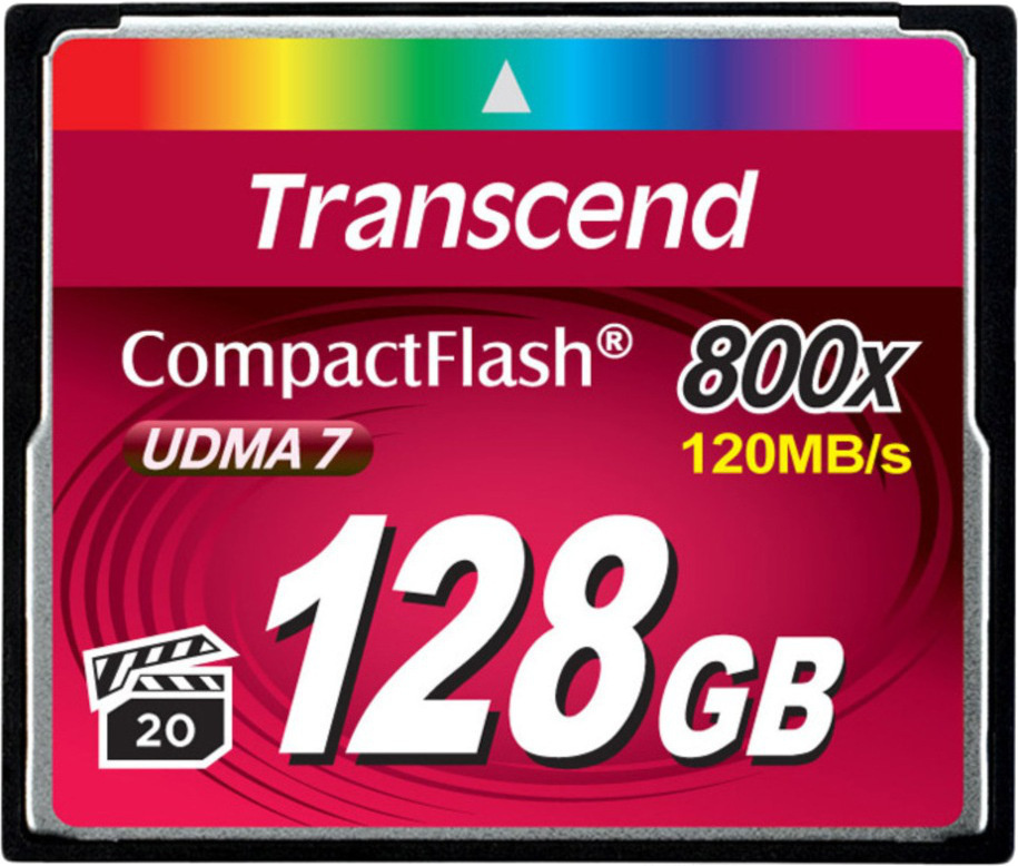 Transcend Карта памяти 128 ГБ  (TS128GCF800) #1