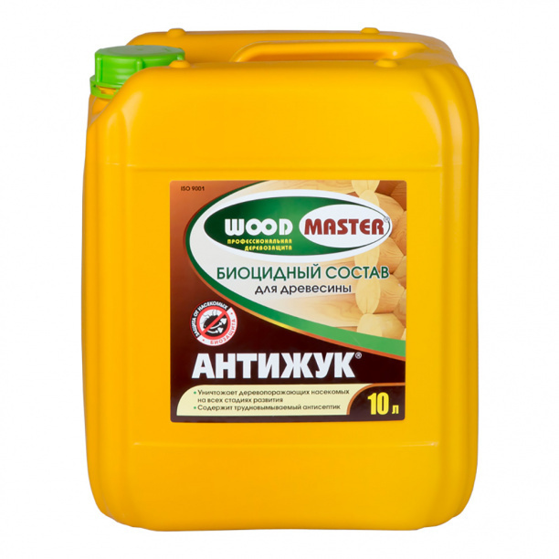 Состав биоцидный для древесины Антижук WoodMaster 10 л #1