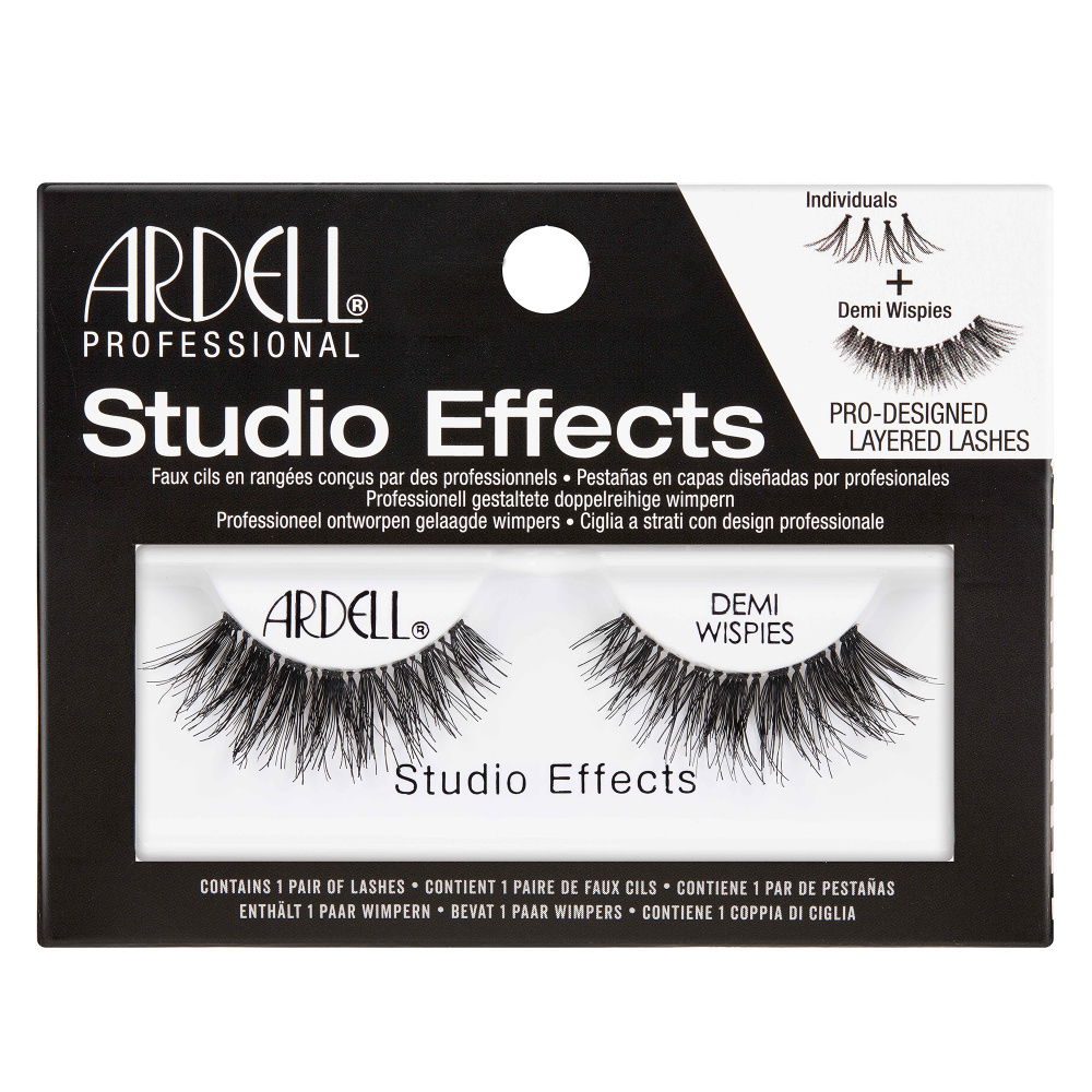Накладные ресницы эффект яркий, вечерний Ardell Prof Studio Effects Demi Whispies #1