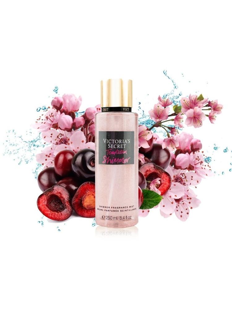 Victoria's Secret Спрей для тела Temptation Shimmer Виктория Сикрет ...