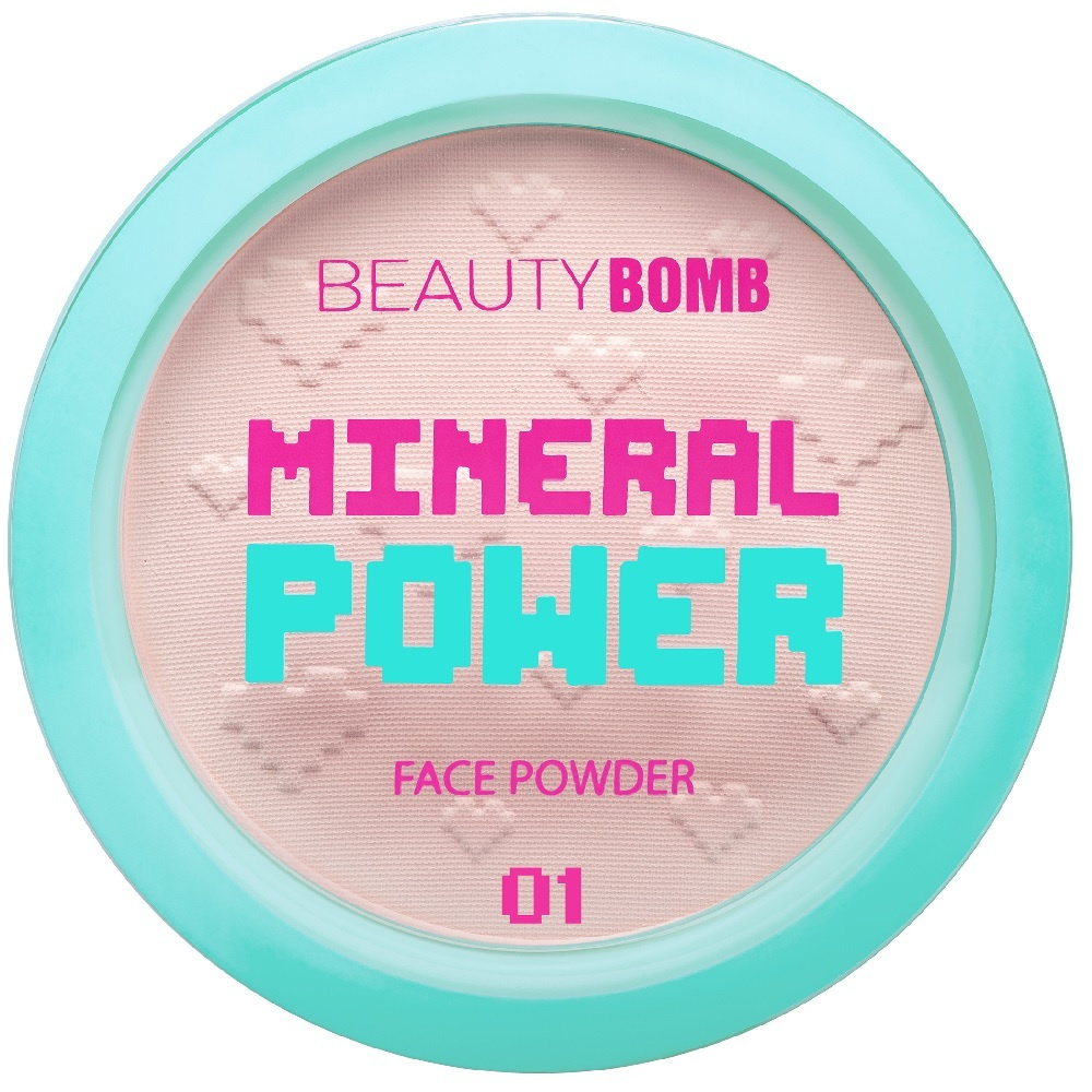 Beauty Bomb Минеральная пудра для лица тон 01, 9г