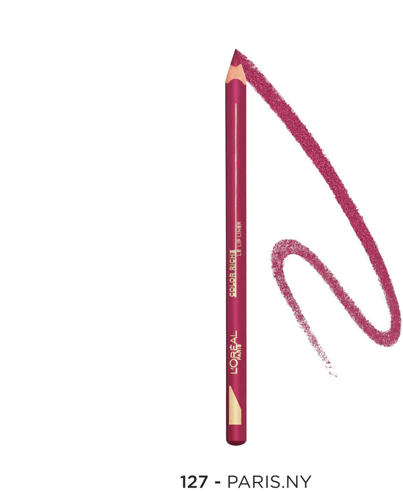 L'Oreal Paris Color Riche Le Lip Liner Лайнер для губ, тон 127 розовый ...