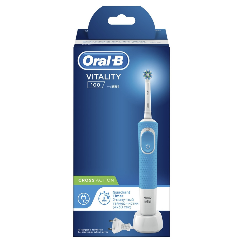 Электрическая зубная щетка Oral-B Vitality D100  #1