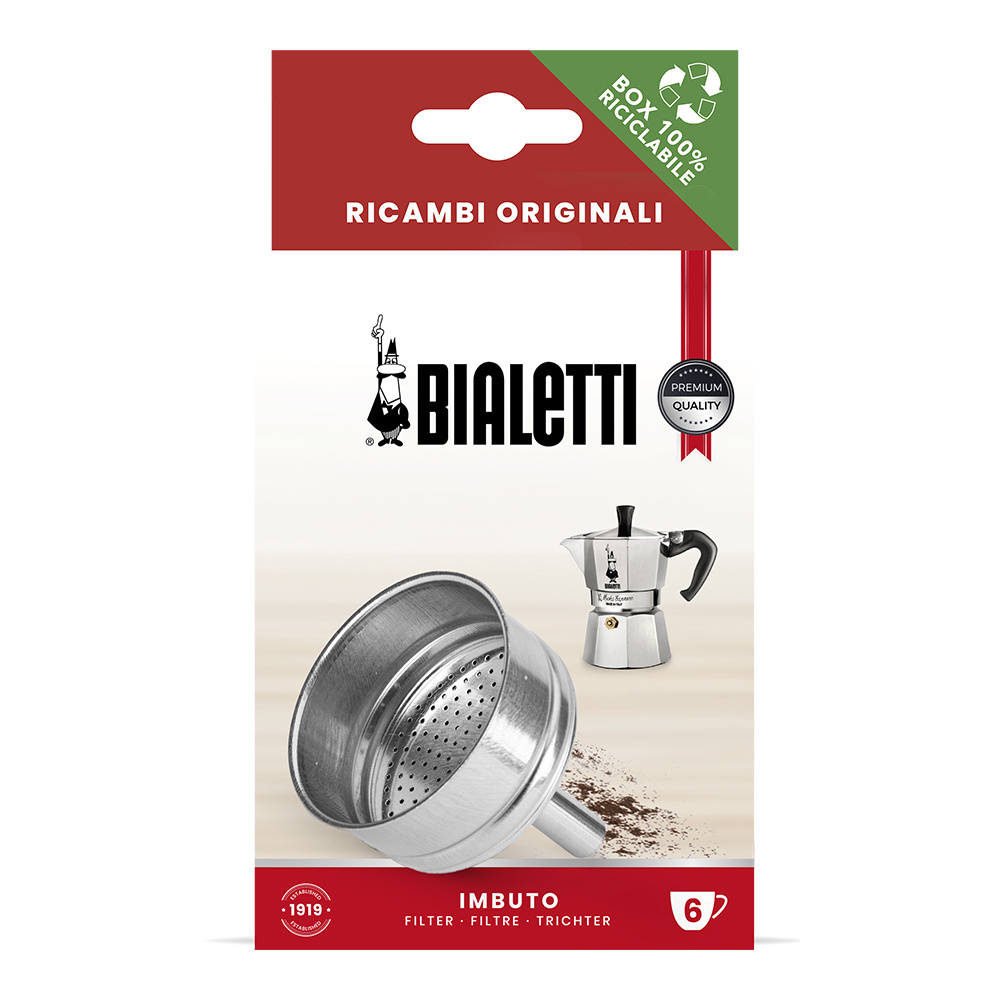 Воронка Bialetti для алюминиевых кофеварок на 6 чашки купить с