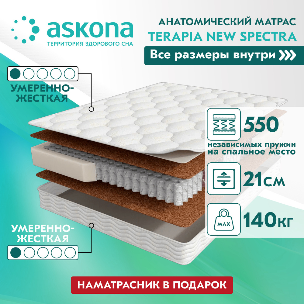 Матрас askona terapia new spectra