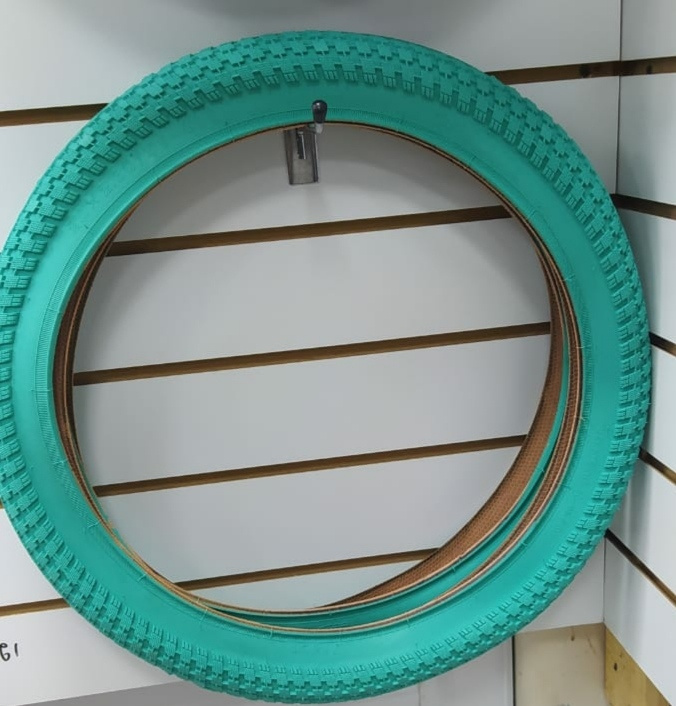 Покрышка велосипедная 20" х 2.30 CHAO YANG H-544 зеленая (BMX) - купить ...