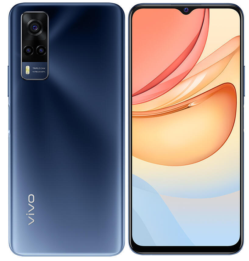 Vivo Смартфон Y53s (Y53s) 6/128 ГБ, синий #1