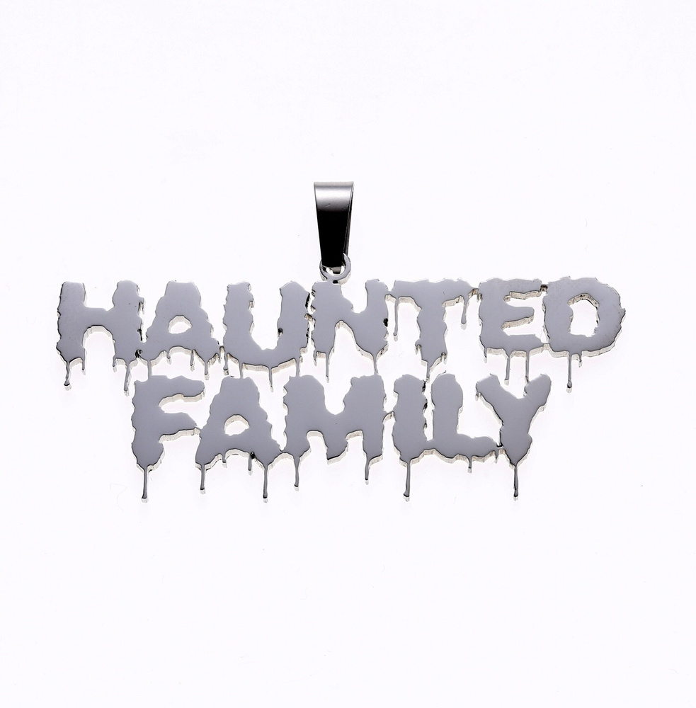 Подвеска Kizaru Кизару на шею с логотипом Haunted Family Ghost