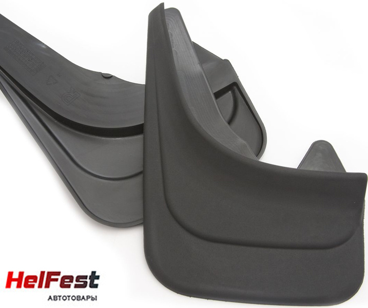 Брызговики задние на лада гранта лифтбек / фартуки на заднюю ось колес ...