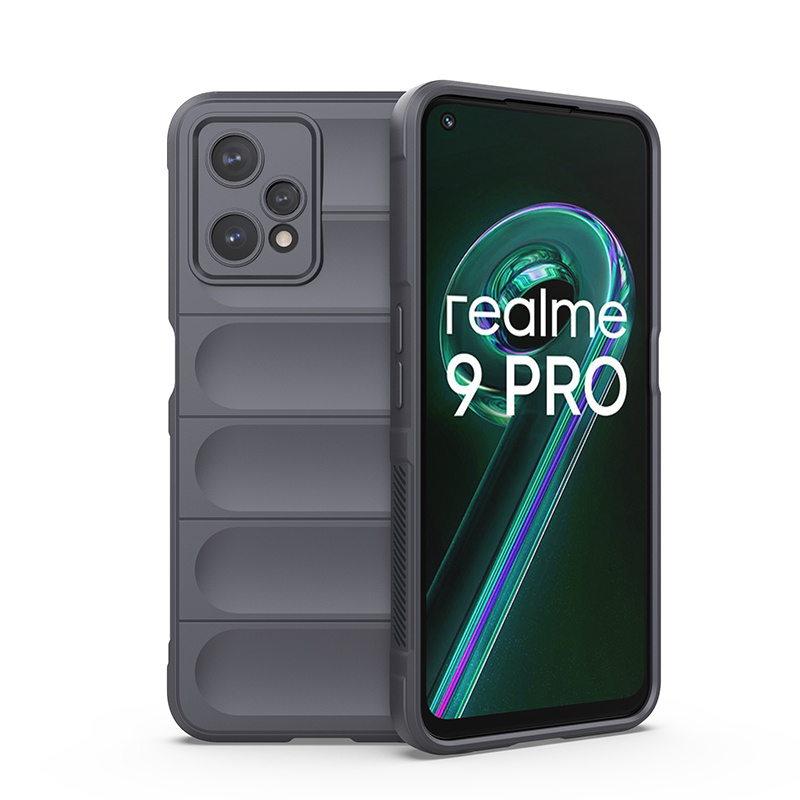 Чехол Flexible Case для Realme 9 Pro+ (серый) #1