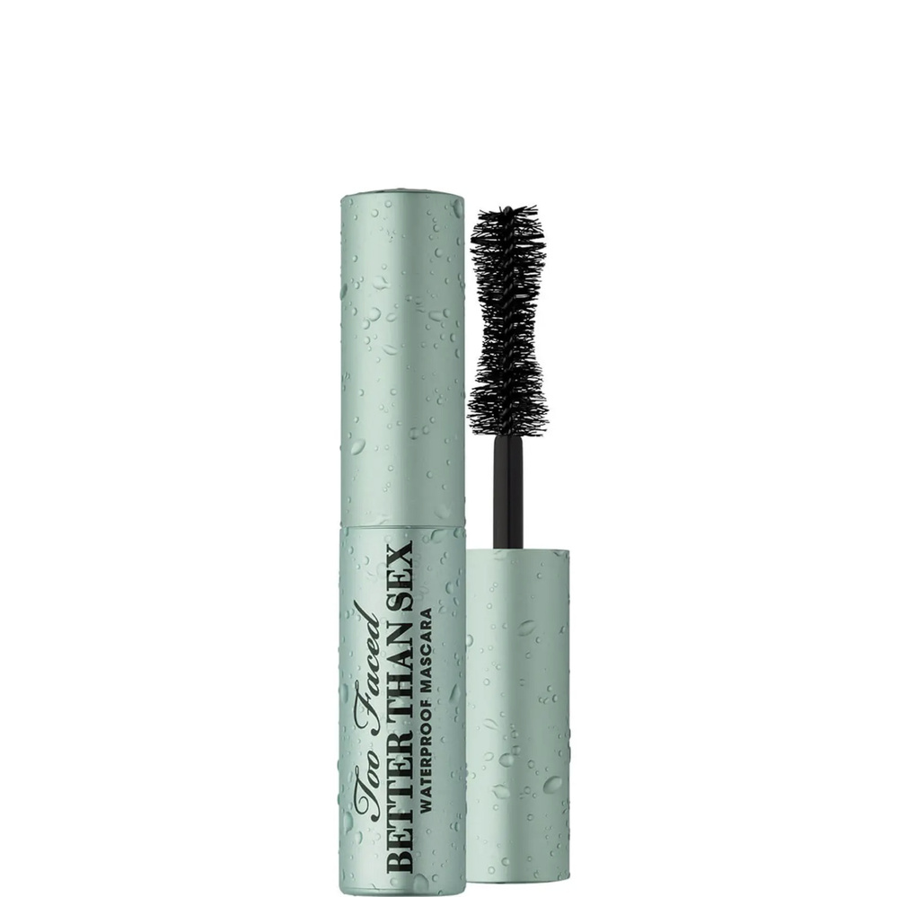 Too Faced Водостойкая тушь для ресниц Better Than Sex Waterproof Doll-Size  Mascara 4.8гр - купить с доставкой по выгодным ценам в интернет-магазине  OZON (626615948)