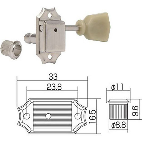 Колки локовые Gotoh SD90-MG-SL-N - купить с доставкой по выгодным ценам ...