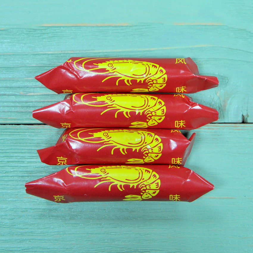 Пекинская креветочная хрустящая конфета рачки(раковые шейки) ручной работы 500гр  #1