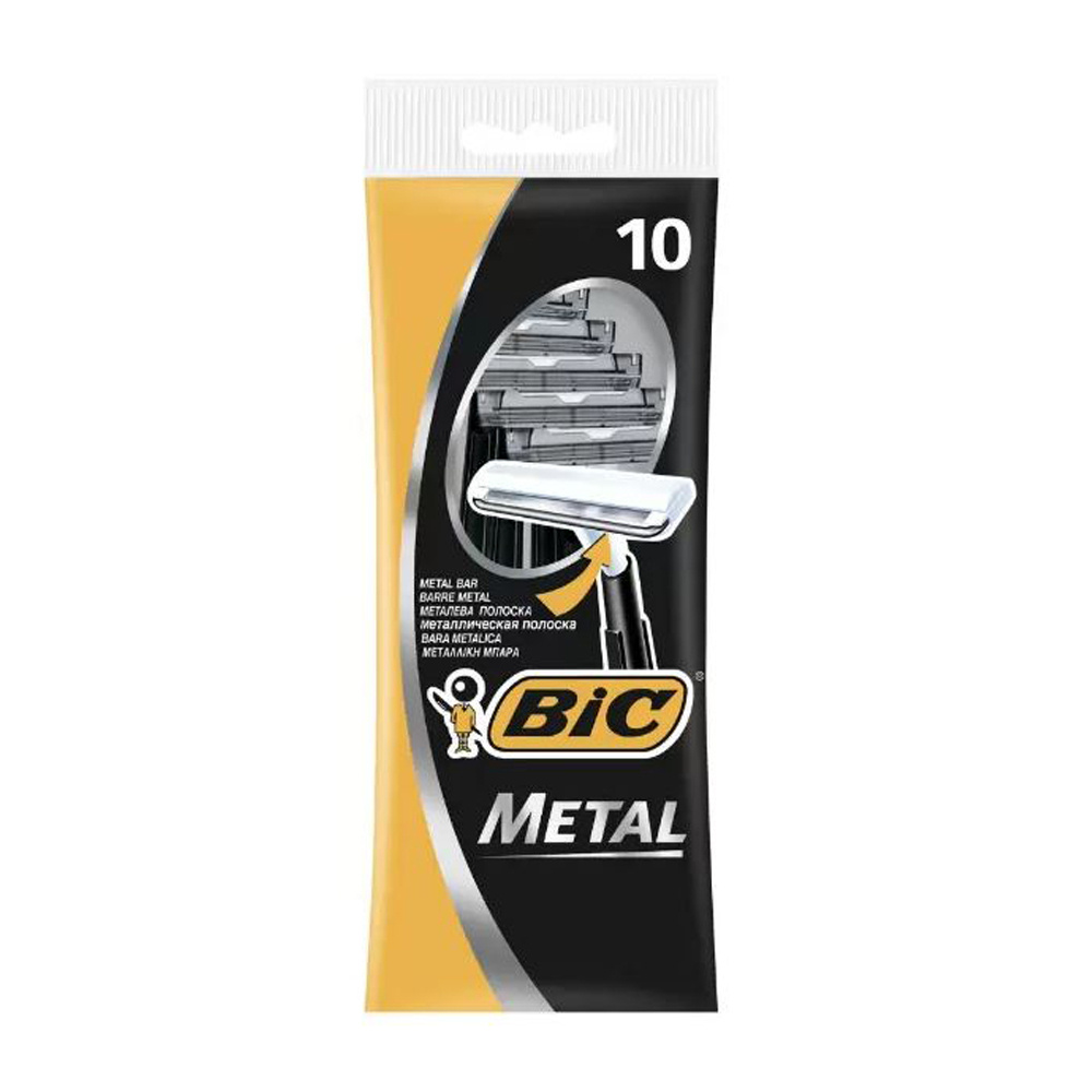 BIC Станок бритвенный Metal, с защитным металическим покрытием, с 1 ...