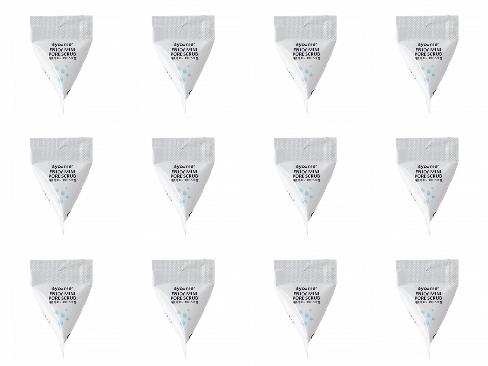 AYOUME Скраб для лица Enjoy Mini Pore Scrub, 3 г, 12 шт - купить с ...