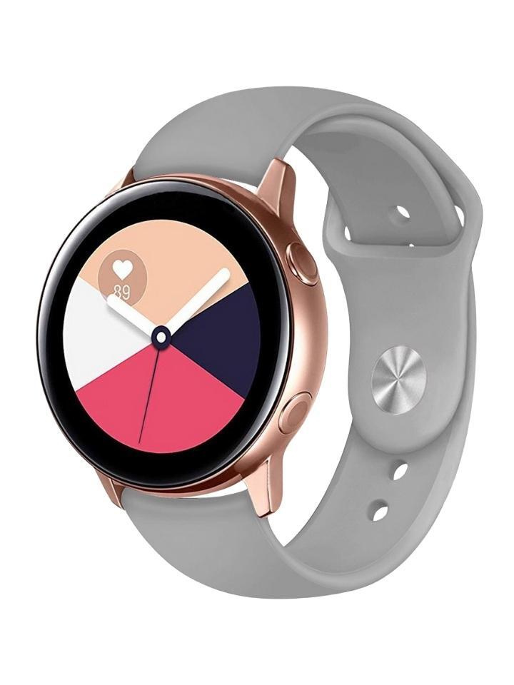 Силиконовый ремешок для часов 20 мм, универсальный ремень для Samsung