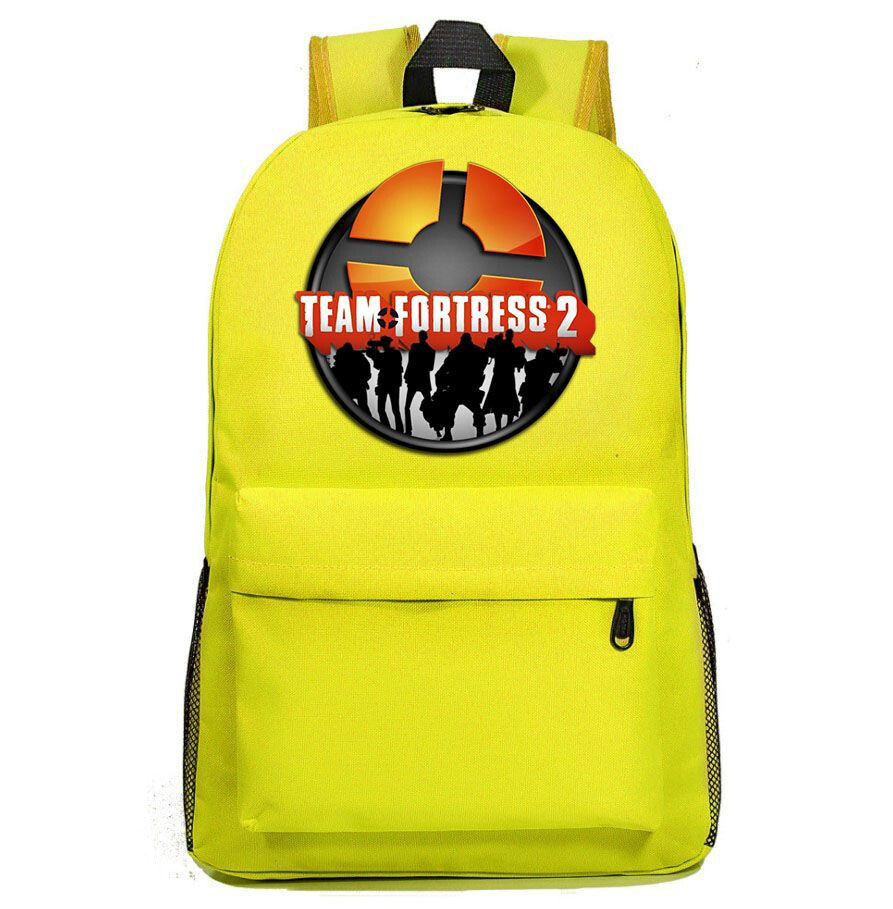 Рюкзак Тим Фортресс (Team Fortress 2) желтый №1 - купить с доставкой по ...