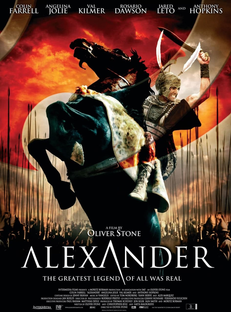 плакат, постер Александр (Alexander, 2004г) на холсте, размер 21х30см  #1