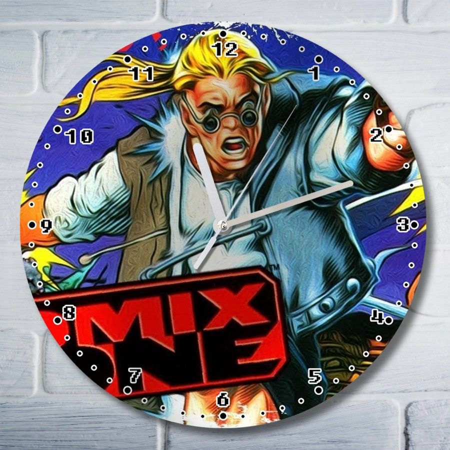 Настенные часы УФ Игры Comix Zone (Комикс Зон, Пиксели, Ностальгия, Скетч  Тёрнер, Sega, 16 bit, ретро) - 6245 - купить по низкой цене в  интернет-магазине OZON (840921306)