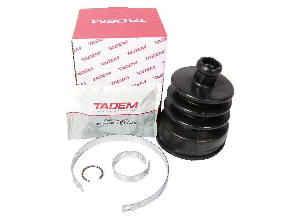 Пыльник привода 2121 2123 наружный БРТ хомуты смазка РЕМКОМПЛЕКТ 162РУ ...