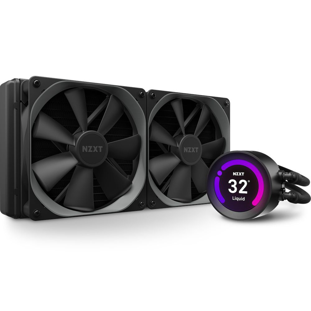 кулер,NZXT Kraken Z63 280 мм жидкость с ЖК-дисплеем - купить кулер по  выгодной цене в интернет-магазине OZON (1440709576)