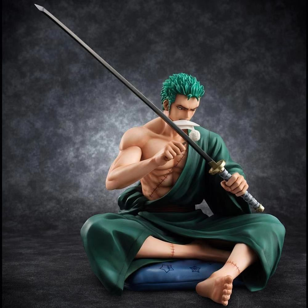 Аниме фигурка One Piece. Roronoa Zoro/Зоро, Включая меч (18см, пакет) -  купить с доставкой по выгодным ценам в интернет-магазине OZON (1209681407)