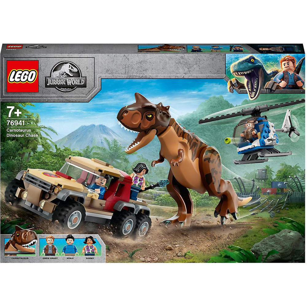 Lego jurassic world store cars