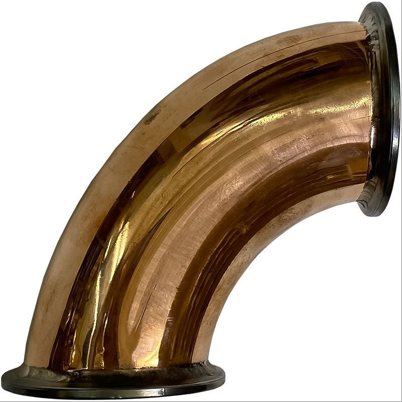 Медный отвод 90 градусов 2 дюйма Алковар купить на OZON по низкой цене ...