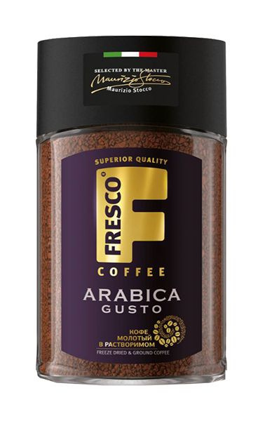 Кофе растворимый FRESCO Arabica Gusto 95г #1