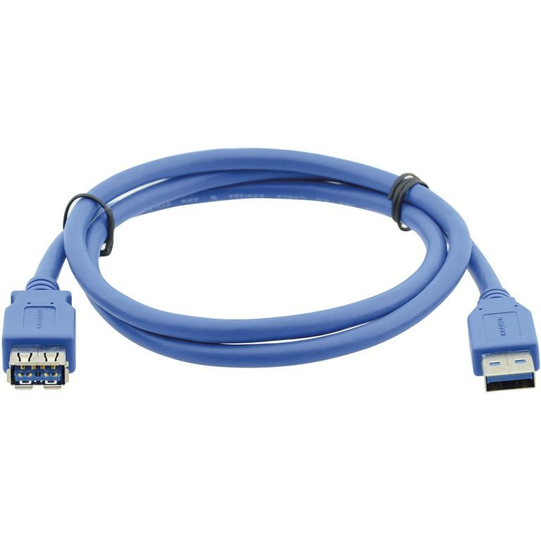 KRAMER Удлинитель кабеля USB 3.0 Type-A/USB 3.0 Type-A, 1.8 м, голубой #1