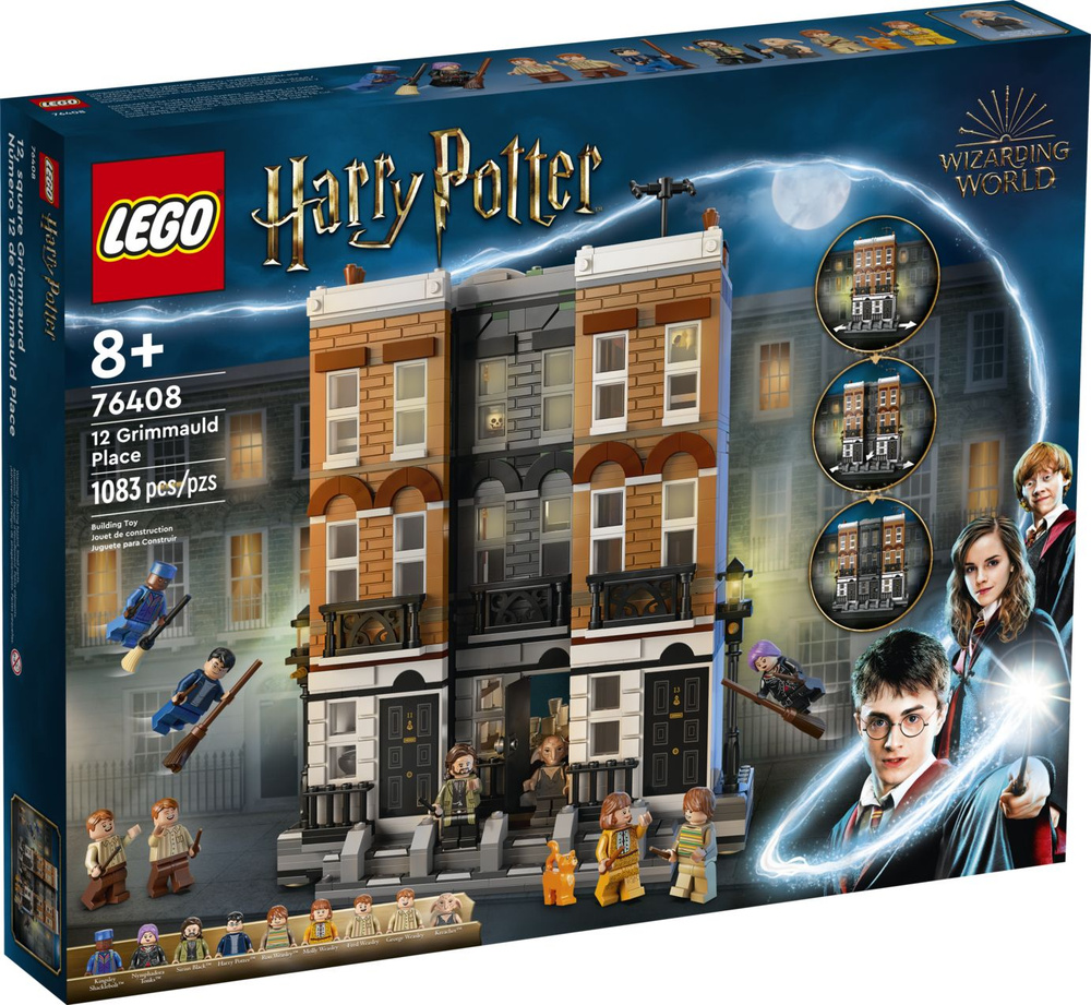 Лего Harry Potter серия, LEGO Конструктор, лего 76408 12 Grimmauld Place,  Игрушки Lego для мальчиков и девочек - купить с доставкой по выгодным ценам  в интернет-магазине OZON (665818510)