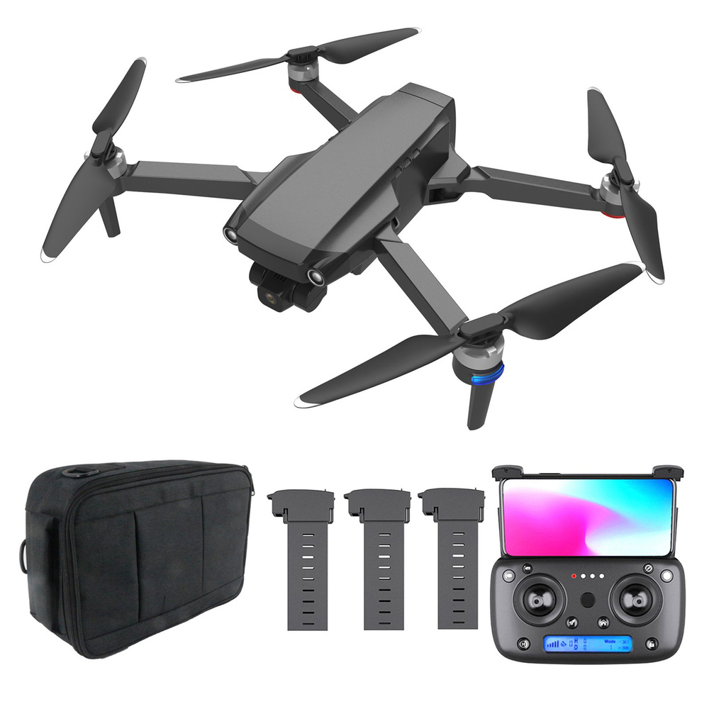 GPS Радиоуправляемый дрон с камерой 4K 5G Wi-Fi 3-осевой карданный ...