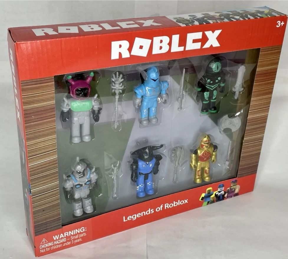 Фигурки Роблокс c оружием 6 в 1 Legends of Roblox - купить с доставкой ...