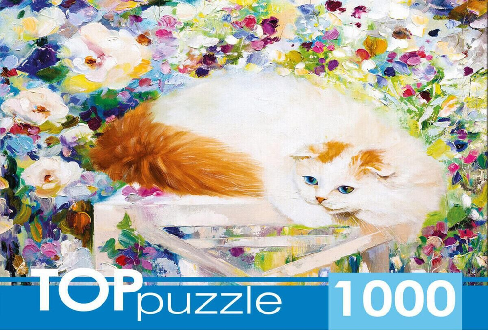 Пазл TOP Puzzle 1000 деталей: Г. Котинова. В летнем саду #1